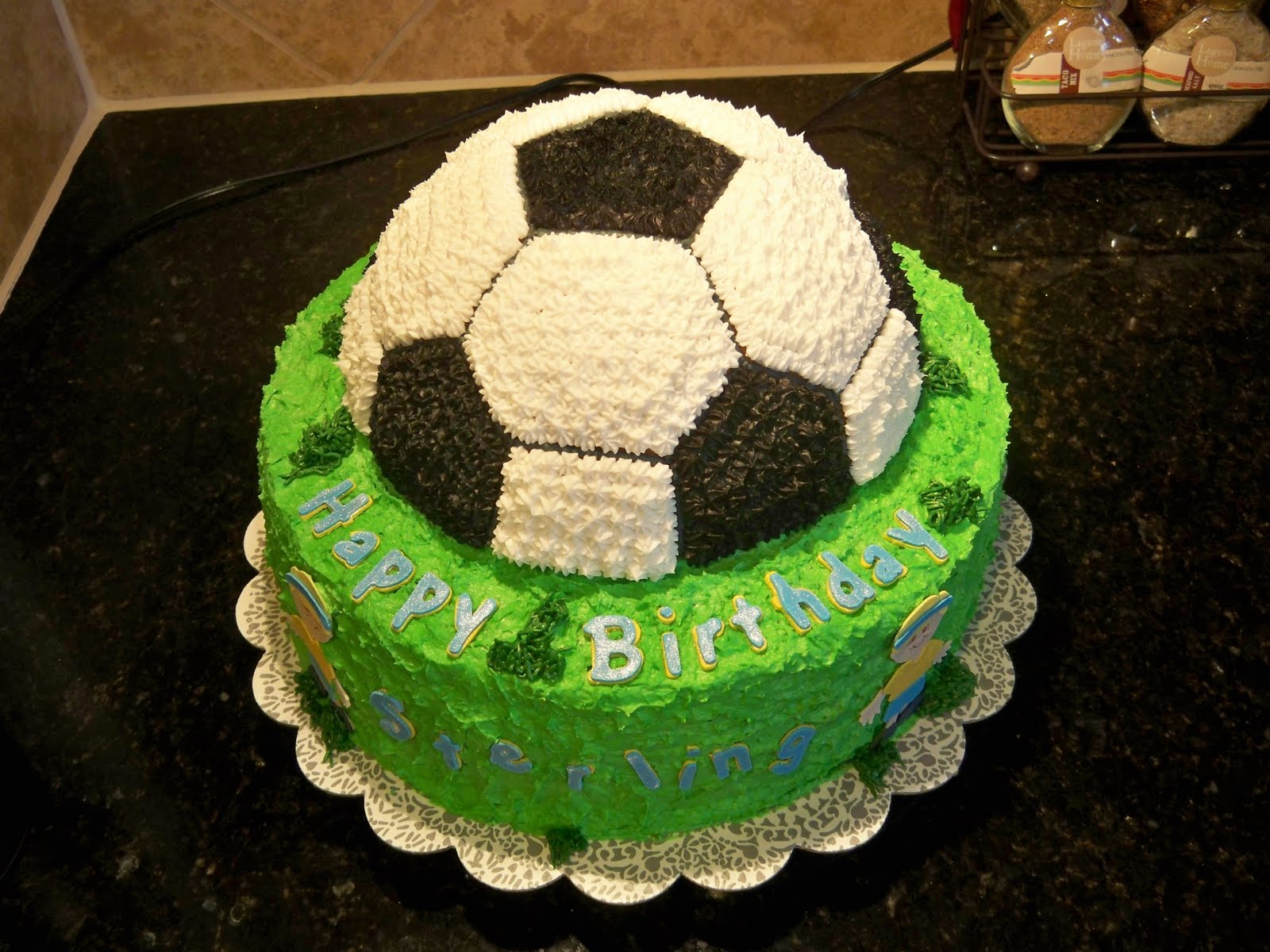 Soccer Birthday Cake