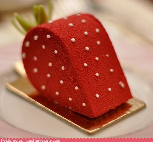 Strawberry Mousse Cake