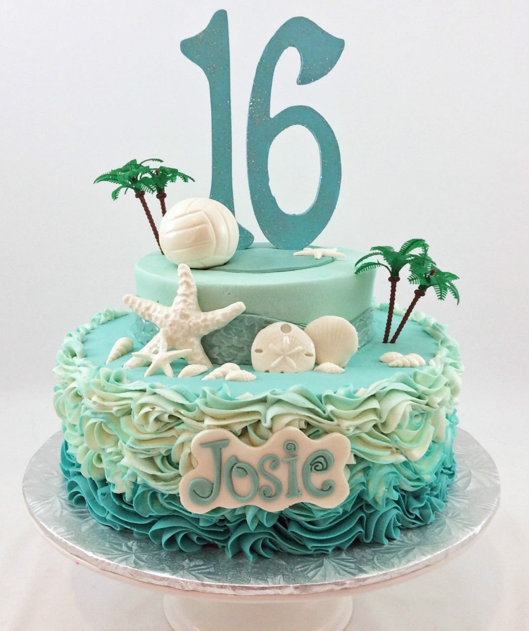 Sweet 16 Birthday Cake