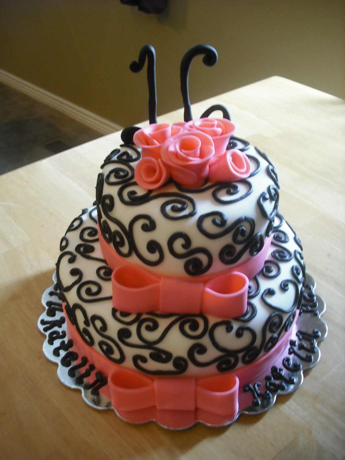 Sweet Sixteen Birthday Cake Idea