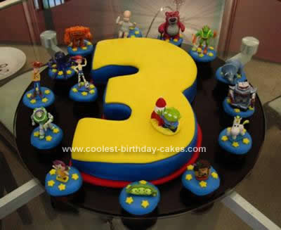 Toy Story 3 Birthday Cake