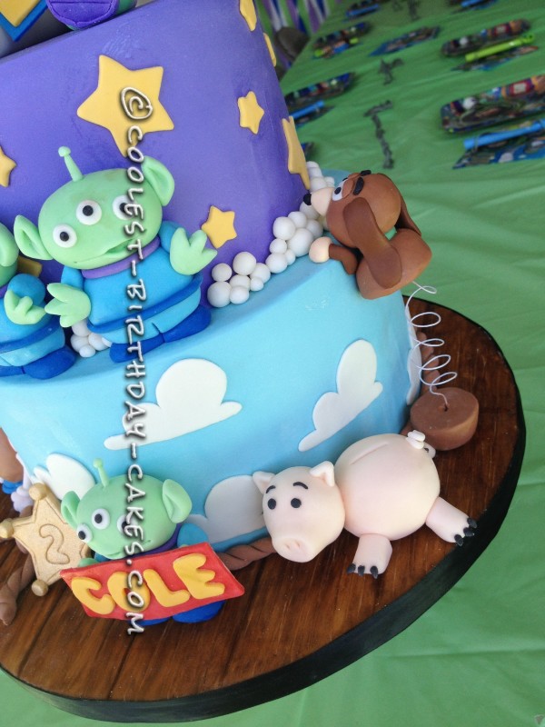 Toy Story Birthday Cake