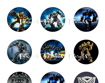 Transformer Cupcake Toppers