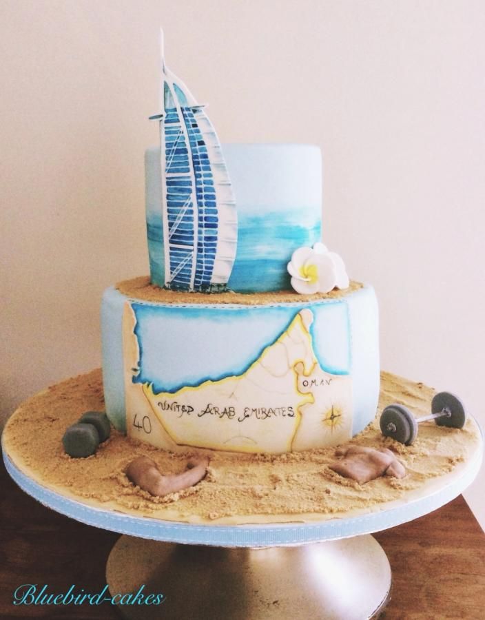 Travel Themed Cake Idea