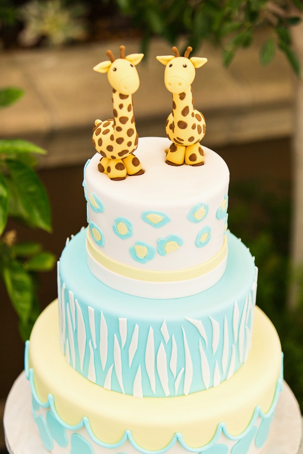 Twins First Birthday Cake Idea