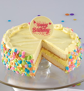 Vanilla Bean Birthday Cake