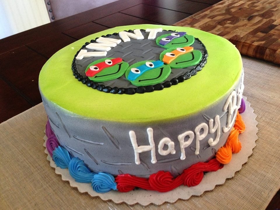 Walmart Ninja Turtle Cake