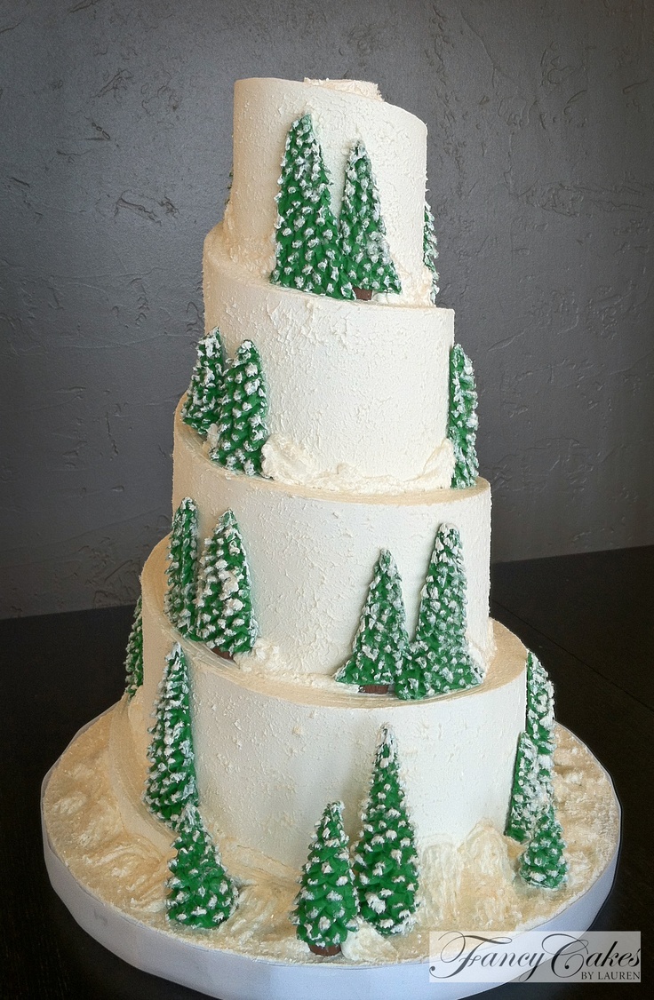 Wedding Cake Snow Ski