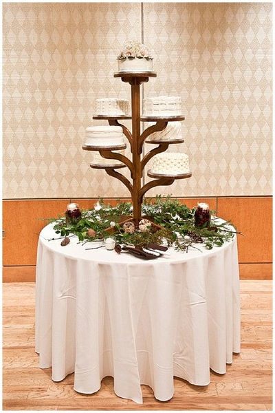 Wedding Cake Stands That Look Like a Tree