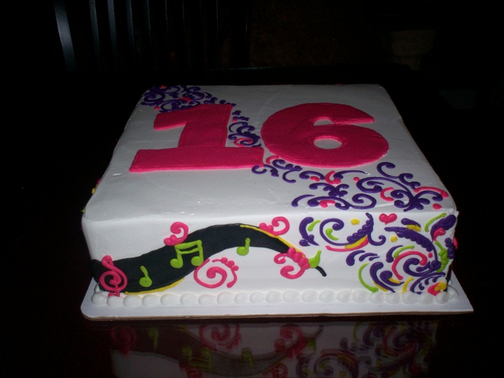 16th Birthday Cake