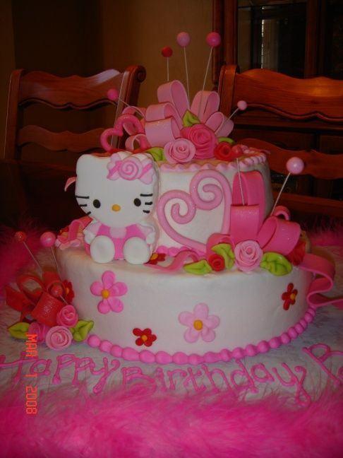 5 Year Old Girl Birthday Cake