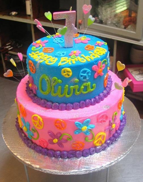 7 Year Old Girl Birthday Cake Ideas