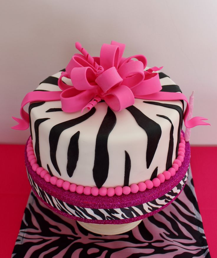 Animal Print Cake