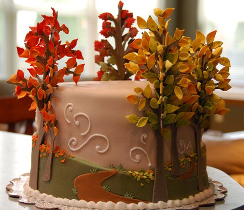 Autumn Cake Decorating Ideas