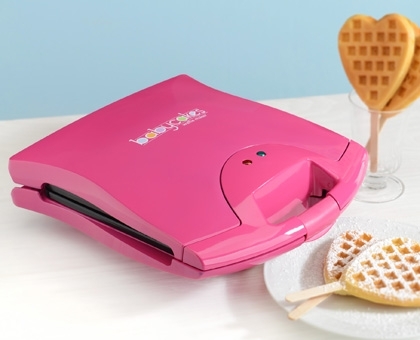 11 Photos of Babycakes Nonstick Waffle Maker Makes 4 Heart Waffles On Sticks