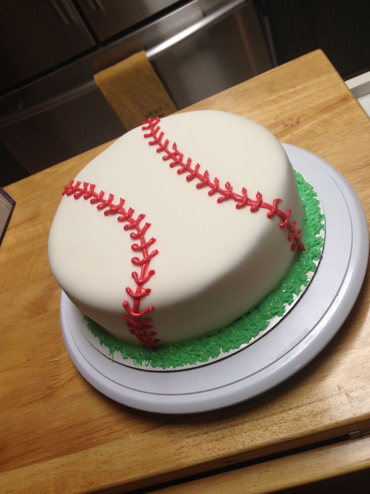 7 Photos of Baseball Birthday Cakes For Men