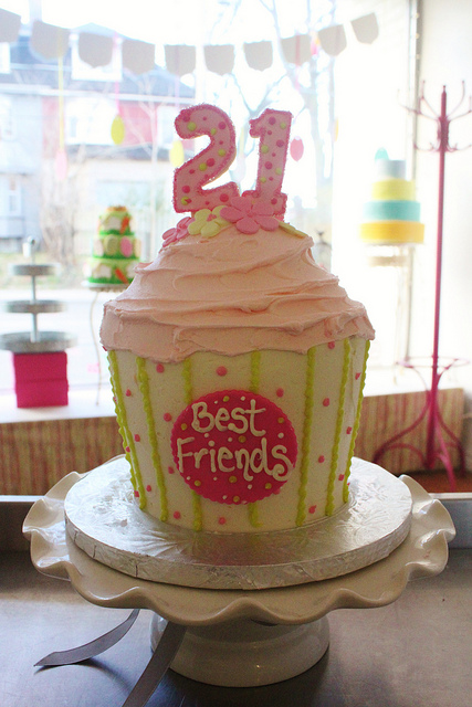 Best Friend Birthday Cake