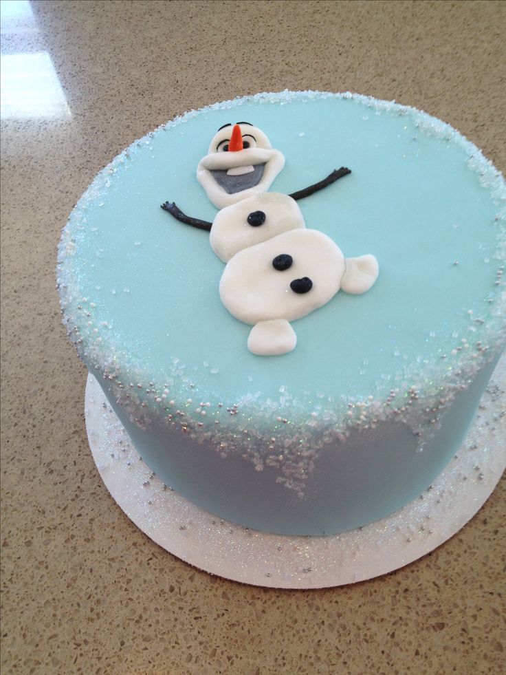 Birthday Cake Frozen Olaf