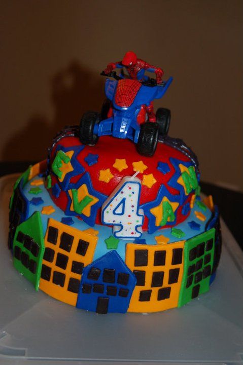 Boys 4th Birthday Cake Ideas