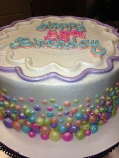 Bubble Birthday Cake Ideas