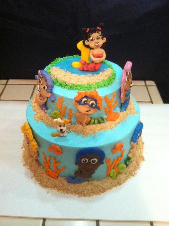 Bubble Guppies Cake