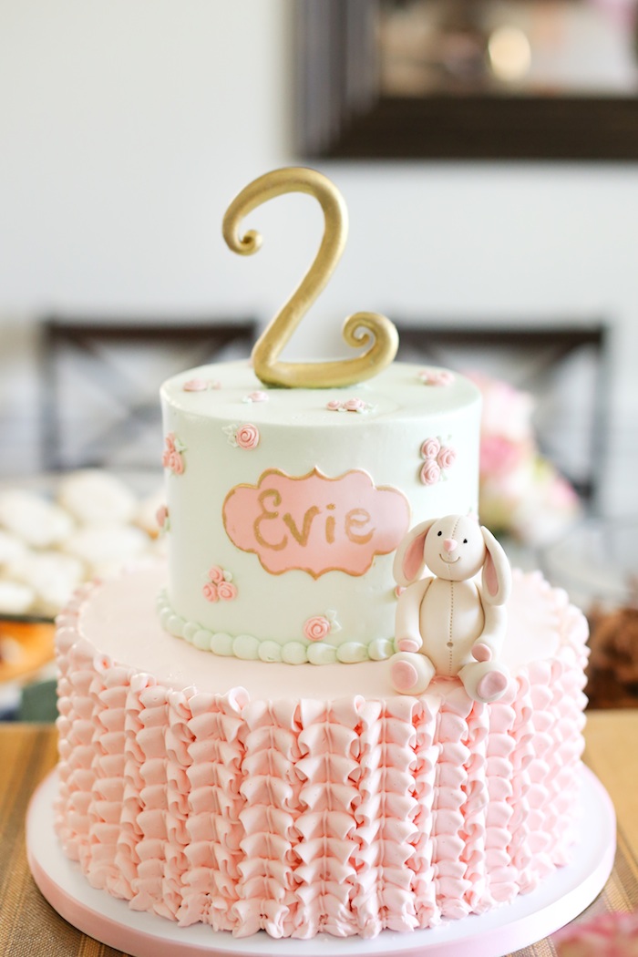 9 Photos of Bunny Themed Birthday Cakes