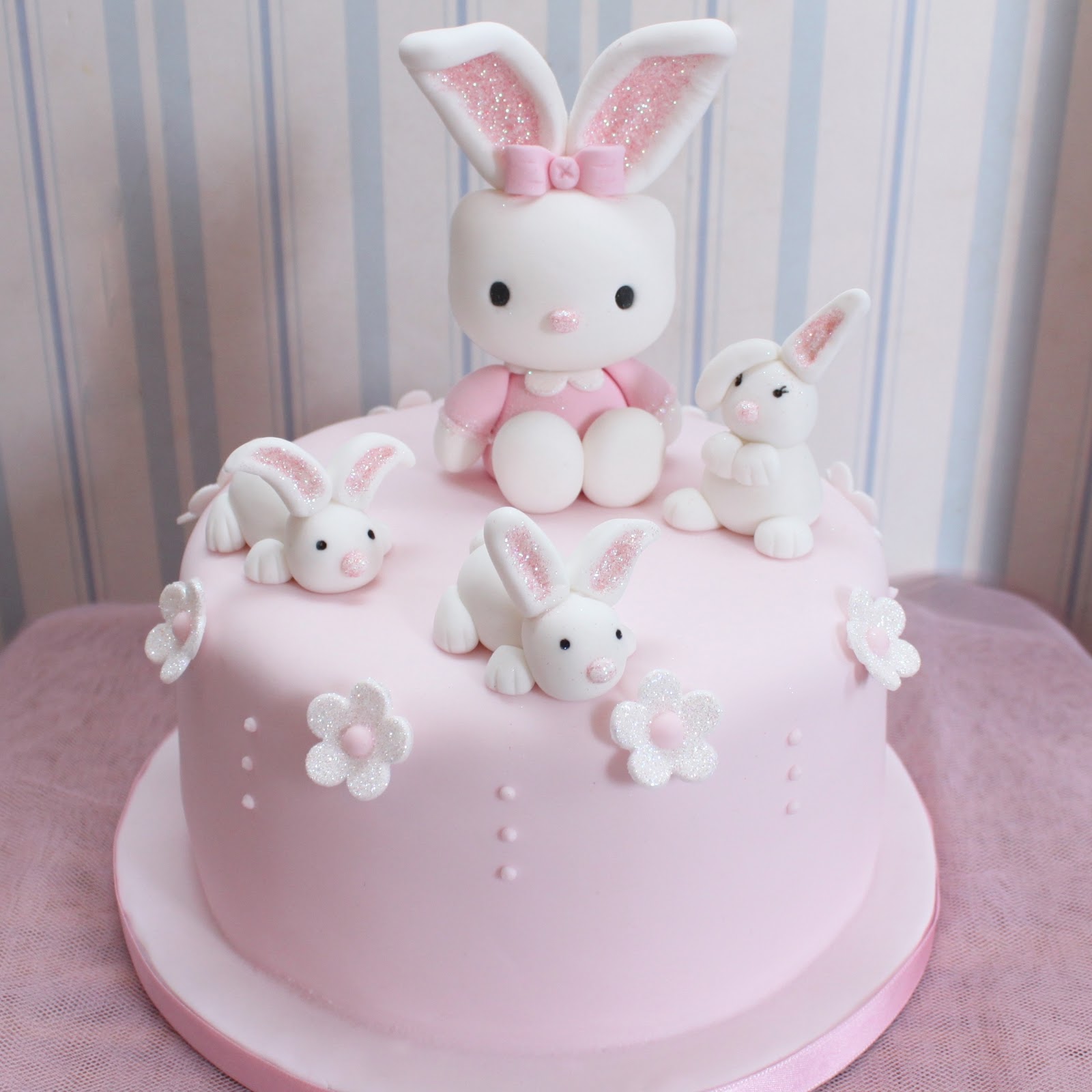 Bunny Birthday Cake