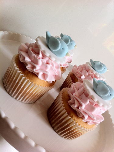 Buttercream Ruffle Cupcake