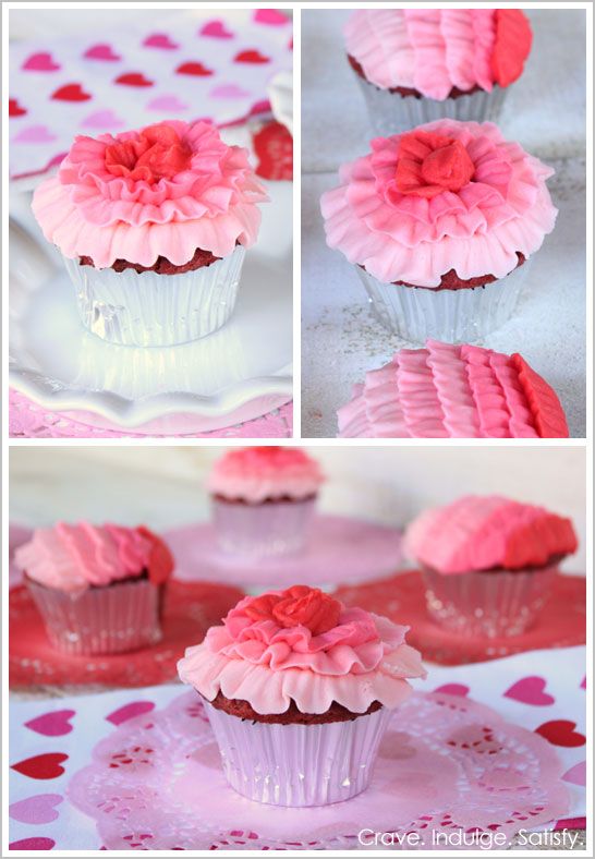 Buttercream Ruffle Cupcake