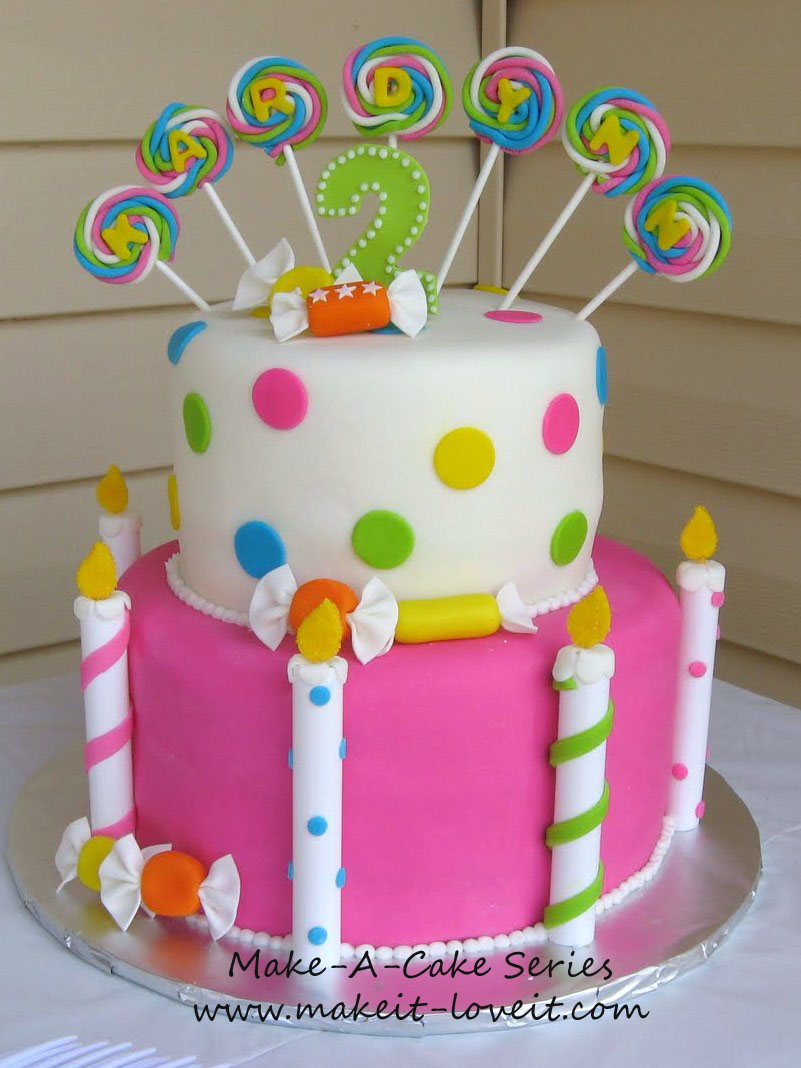 Candy Shop Birthday Cake