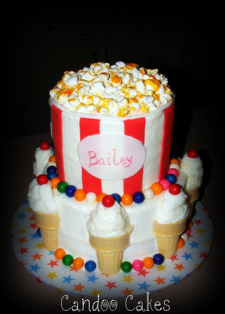 Carnival Birthday Cake