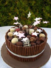 Chocolate Cake Decoration