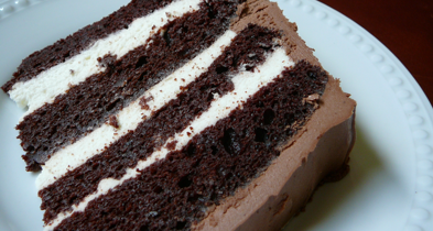 Chocolate Cake with Cream Filling Recipe