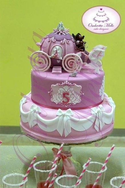 Cinderella Birthday Cake