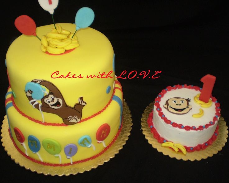 6 Photos of Curious George Birthday Cakes For A One Year Old