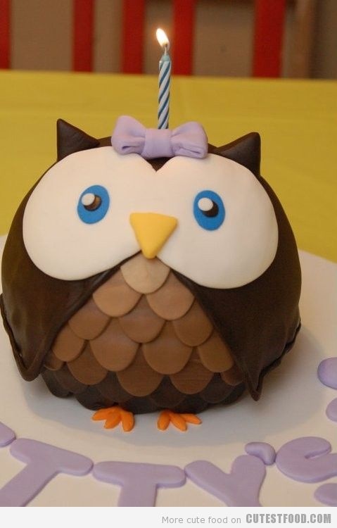 7 Photos of Owl Bday Cakes