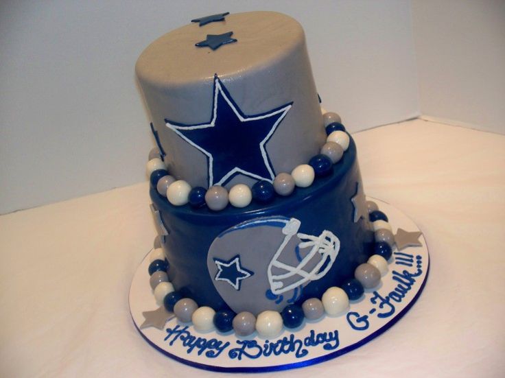 Dallas Cowboy Cake Idea