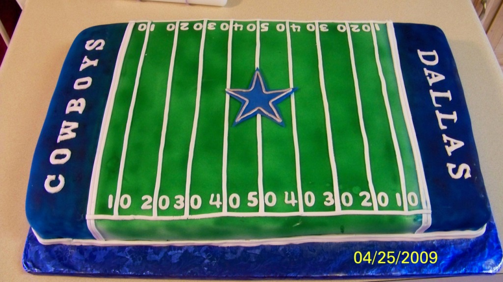 Dallas Cowboys Birthday Cake