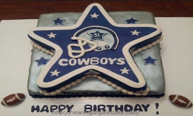 Dallas Cowboys Birthday Cake