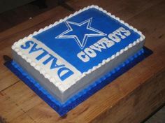 Dallas Cowboys Cake