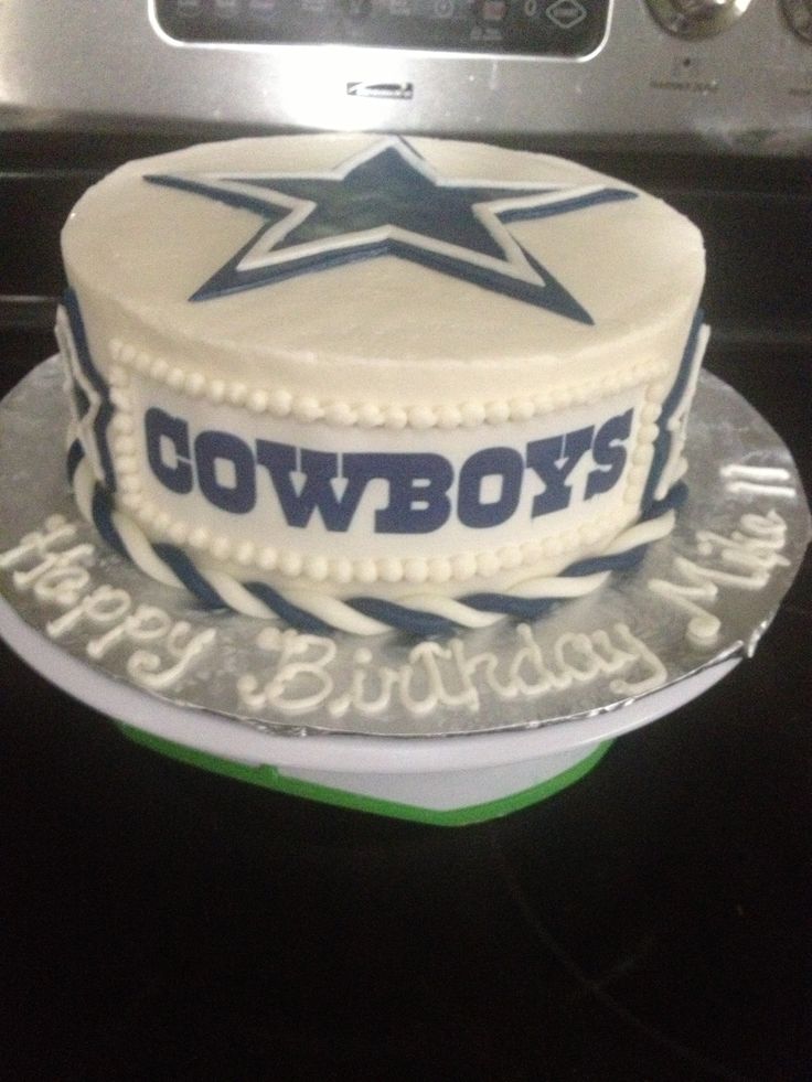 Dallas Cowboys Cake