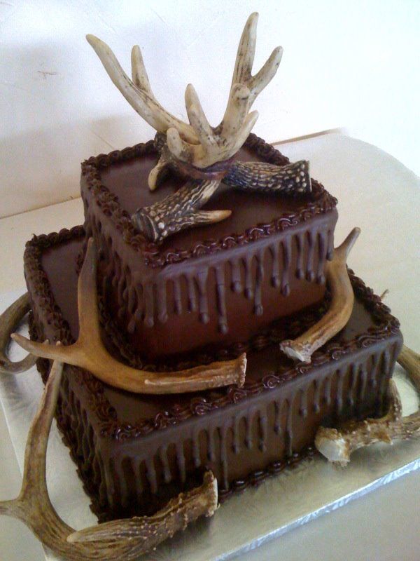 Deer Grooms Cake