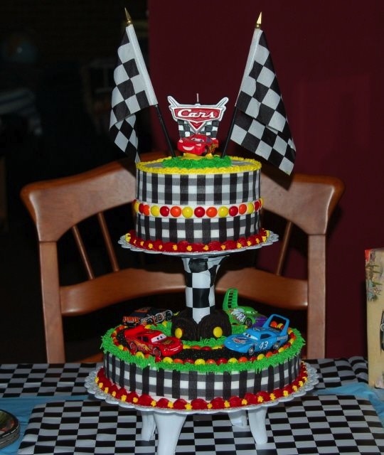 Disney Cars Birthday Cake