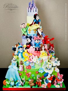 Disney Character Birthday Cakes