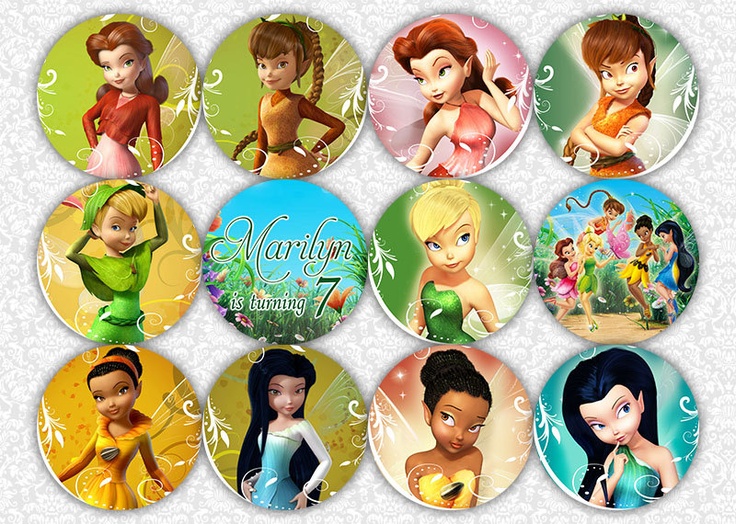 7 Photos of Cupcakes Disney Fairies