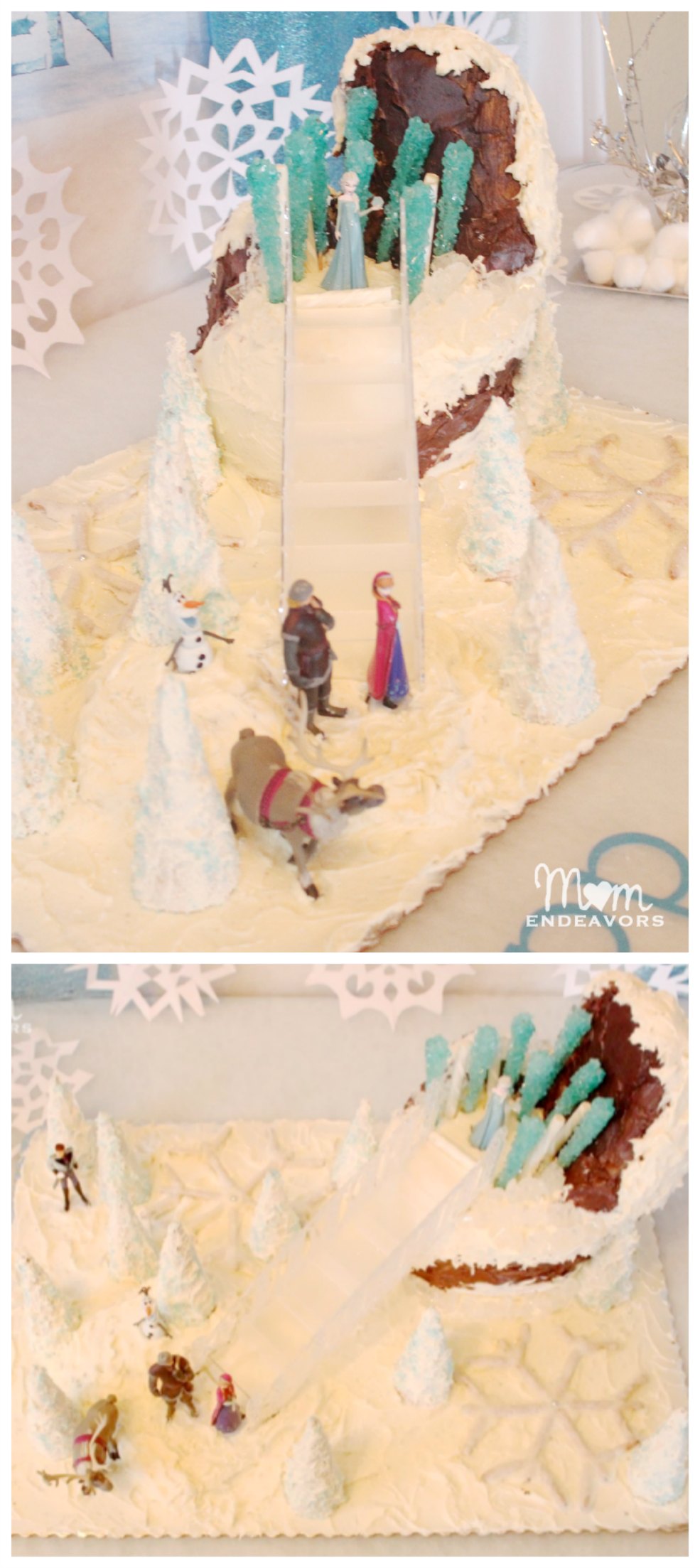 Disney Frozen Birthday Cake Homemade