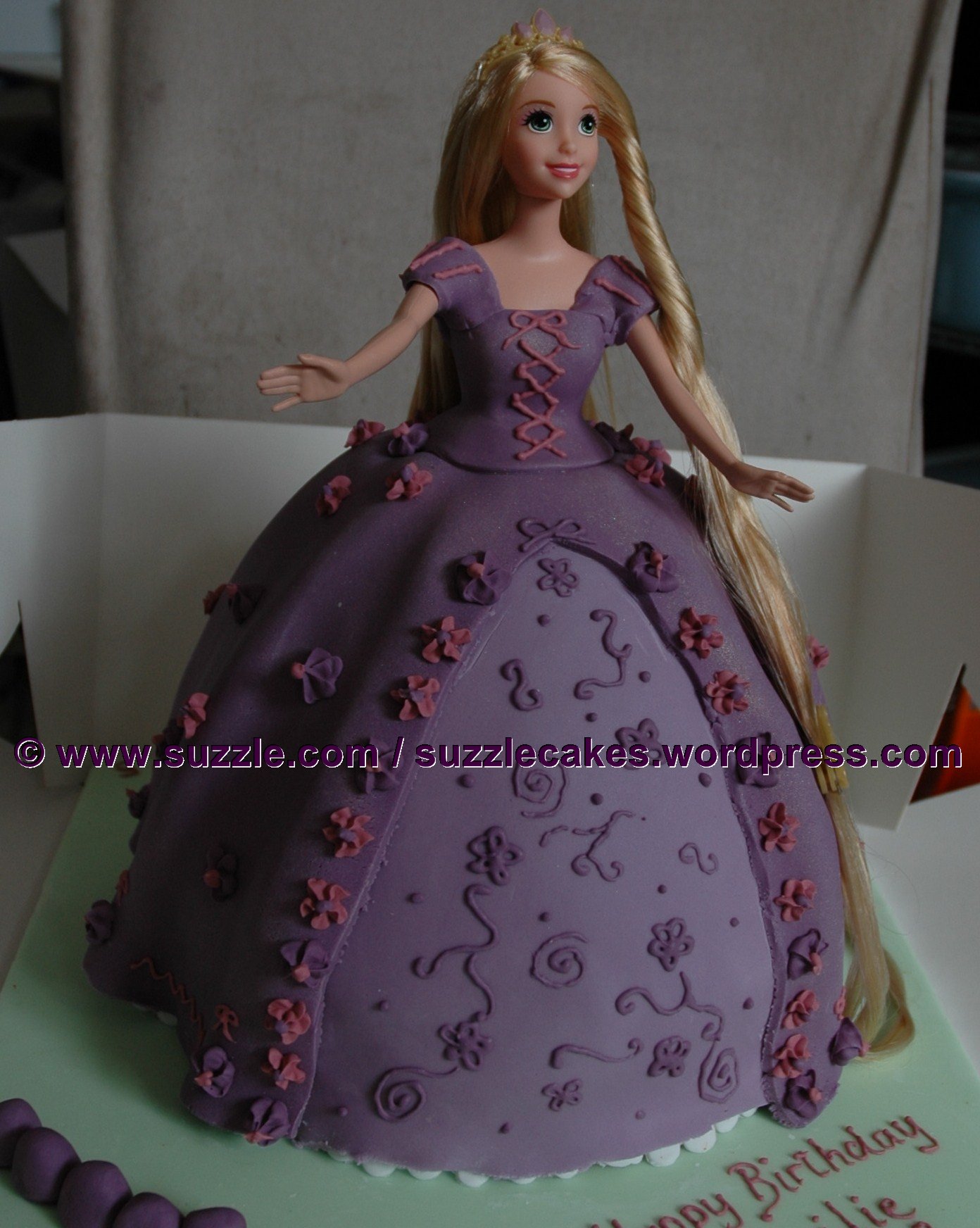 Disney Princess Rapunzel Tangled Birthday Cake