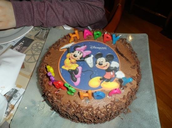 Disneyland Birthday Cake