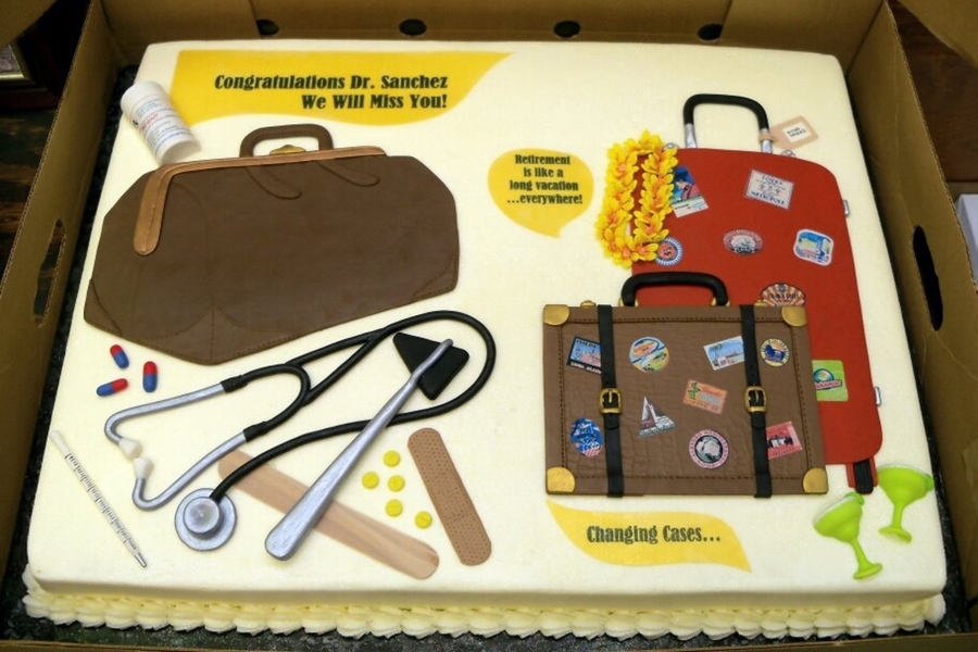 Doctor Retirement Cake