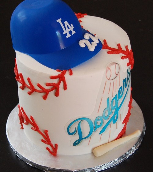 Dodger Happy Birthday Cake